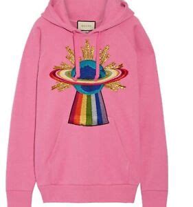 pink gucci sweatshirts|gucci ufo sweatshirt.